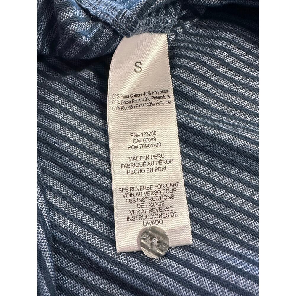 NWOT TravisMathew Pima Cotton Colorblock Polo Shirt – Size S Golfcore - Picture 8 of 9